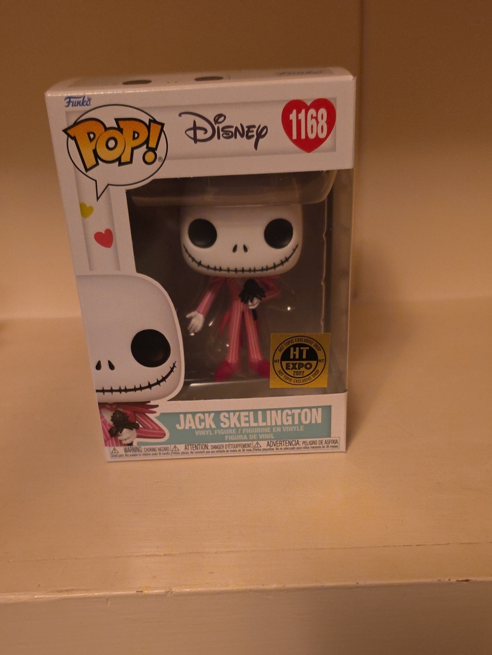 Funko Jack Skellington in Pink Striped Suit (1168)